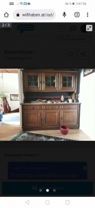 Bauernstube. Gebraucht ca 35 Jahre alt