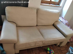 Couch mit schlaffunktion gratis. Couch mit schlaffunktion, doppelte Bett, sehr gemütlich ( sowohl die Couch als auch das Bett). Kunstleder. Wegen Umzug im Ausland gratis aufzugeben.