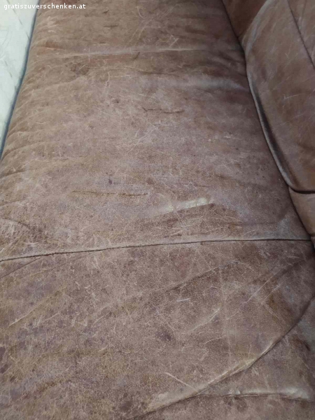 Echte Ledercouch