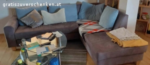 Ecksofa mit Bettfunktion