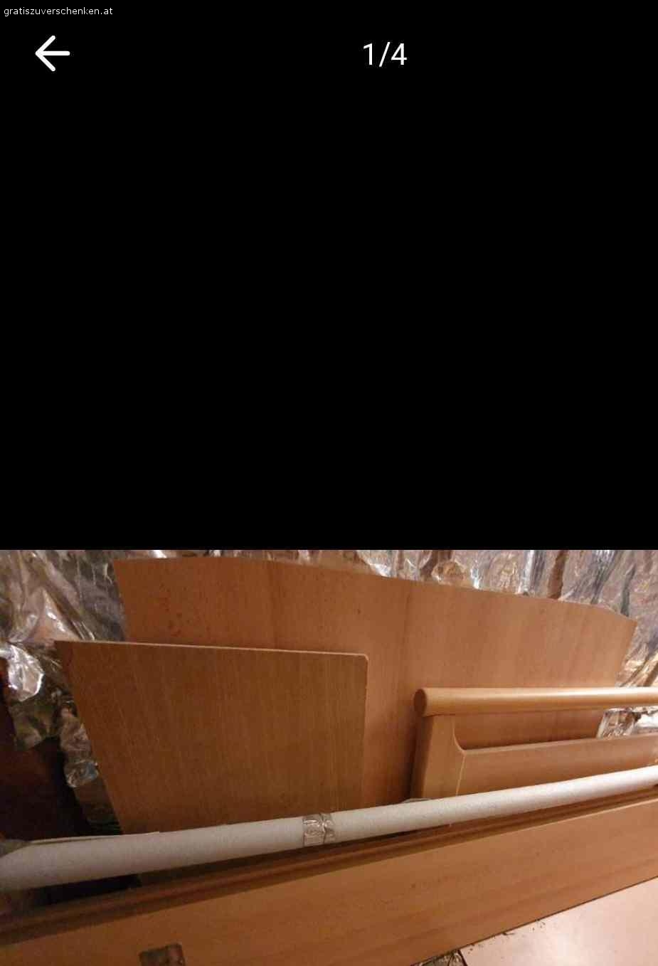 Jugendbett. Jugendbett, neuwertig mit Rost und Matratze